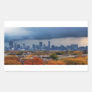 USA, Illinois, Chicago, cityscape Sticker