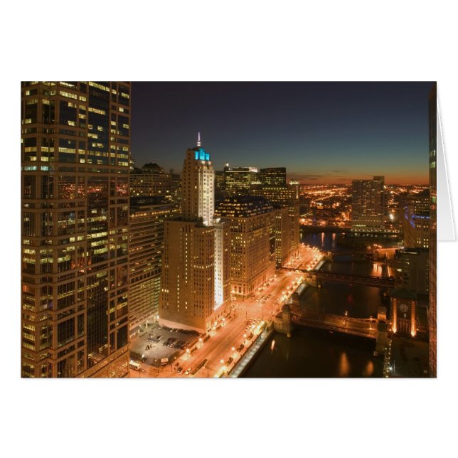 USA, Illinois, Chicago: The Loop: Buildings (Front Horizontal)