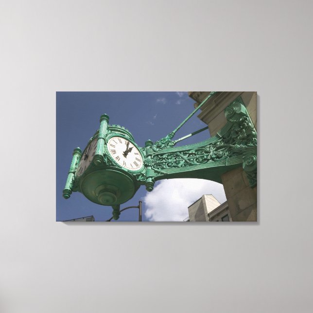 USA, Illinois, Chicago: The Loop: North State Canvas Print (Front)