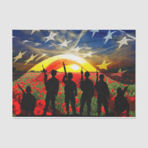 USA In Honour Tissue Paper