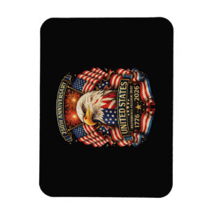 USA Independence 250th Anniversary 1776 2026 Patri Magnet