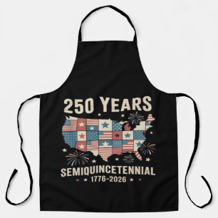 usa independence 250th anniversary apron