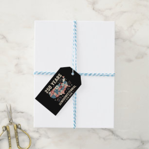 usa independence 250th anniversary gift tags