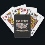 usa independence 250th anniversary playing cards<br><div class="desc">usa independence 250th anniversary</div>