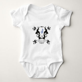 USA Independence Day greeting card Baby Bodysuit