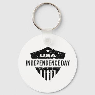 USA Independence Day Keychain