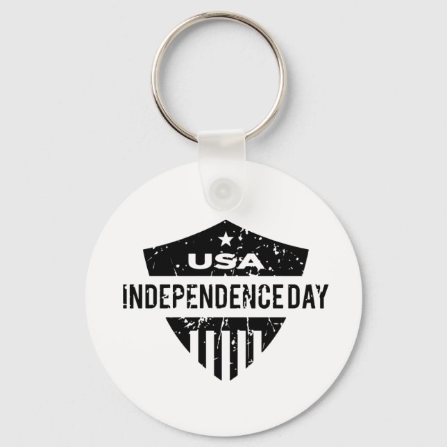 USA Independence Day Keychain (Front)