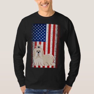 Usa Independence Day Template July 4th American Fl T-Shirt