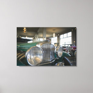 USA, Indiana, Auburn: Auburn, Cord, Duesenberg 14 Canvas Print
