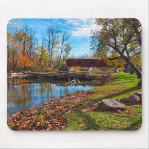 USA, Indiana, Cataract Falls State Recreation Mouse Pad