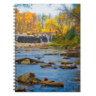 USA, Indiana. Cataract Falls State Recreation Notebook