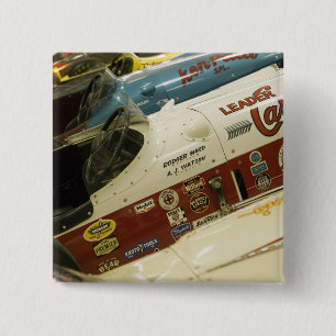 USA, Indiana, Indianapolis: Indianapolis Motor 2 Inch Square Button