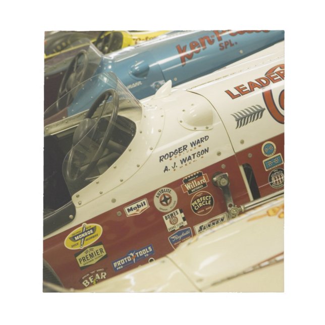 USA, Indiana, Indianapolis: Indianapolis Motor 2 Notepad (Front)