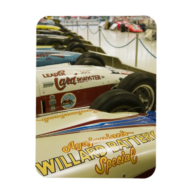 USA, Indiana, Indianapolis: Indianapolis Motor 3 Magnet (Vertical)