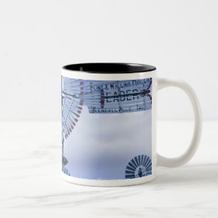USA, Indiana, Kendallville: Mid, America 2 Two-Tone Coffee Mug