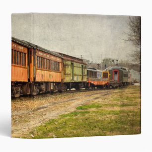 USA, Indiana. The North Mudson Railroad Museum Binder