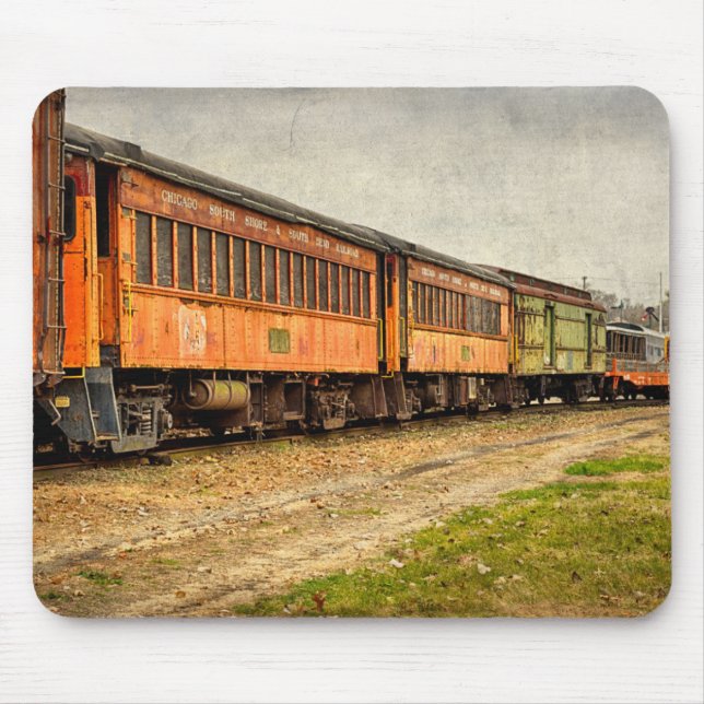 USA, Indiana. The North Mudson Railroad Museum Mouse Pad (Front)