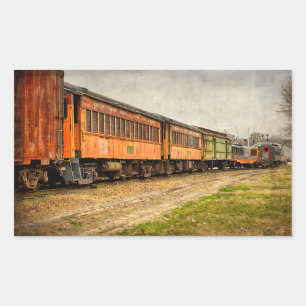 USA, Indiana. The North Mudson Railroad Museum Sticker