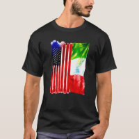 Usa Italy Flag Half American Half Italian Roots  1