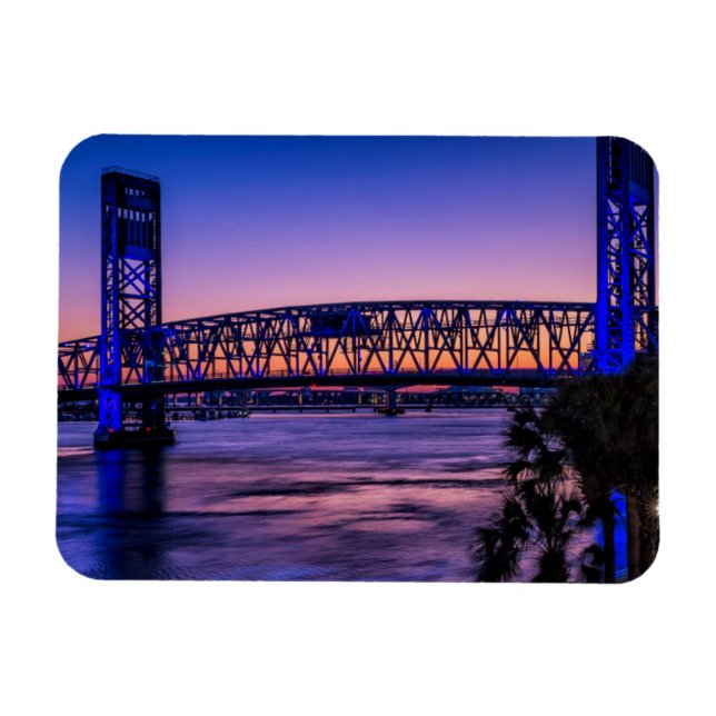 USA, Jacksonville, Florida Magnet (Horizontal)