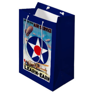 USA - Join the Air Service Learn-Earn Medium Gift Bag