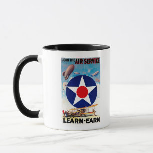 USA - Join the Air Service Learn-Earn Mug