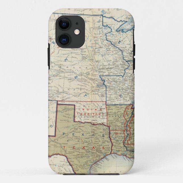 USA June 1861 Case-Mate iPhone Case (Back)
