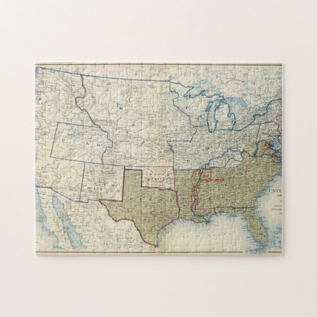 USA June 1861 Jigsaw Puzzle (Horizontal)