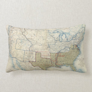 USA June 1861 Lumbar Pillow