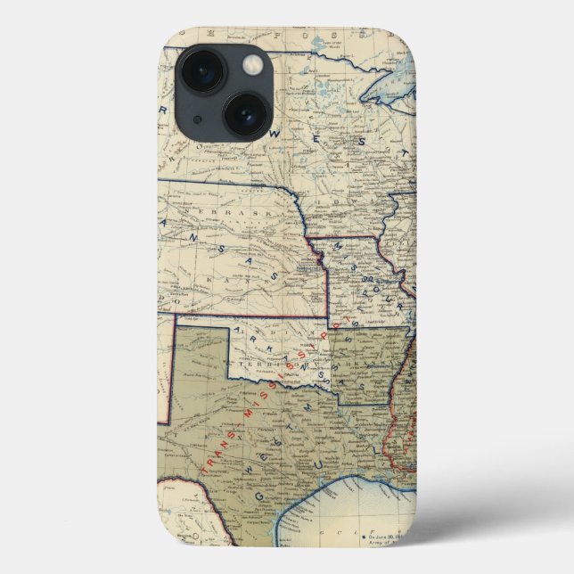 USA June 1864 Case-Mate iPhone Case (Back)