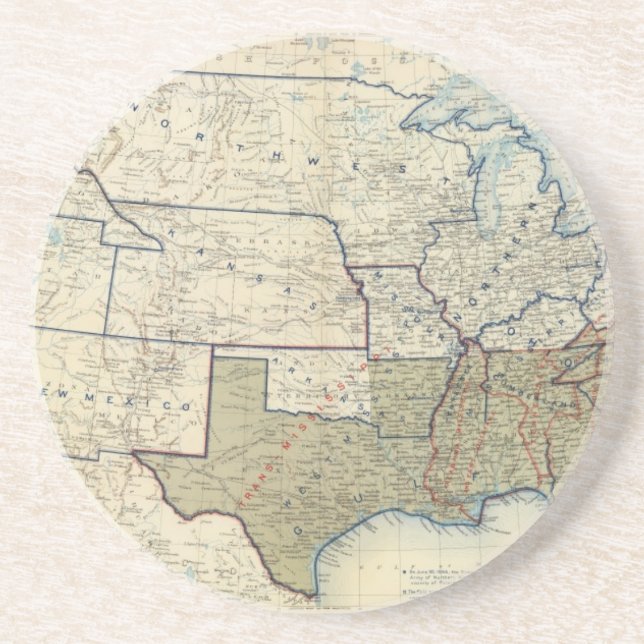 USA June 1864 Coaster (Front)
