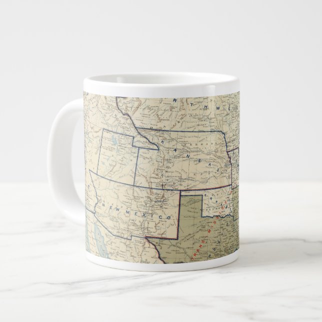 USA June 1864 Large Coffee Mug (Front Left)