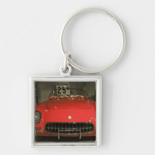 USA, Kentucky, Bowling Green: National Corvette 3 Keychain