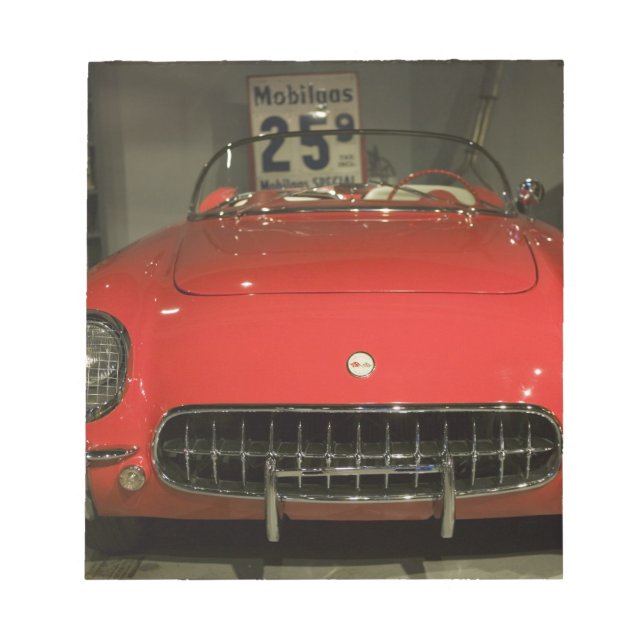 USA, Kentucky, Bowling Green: National Corvette 3 Notepad (Front)