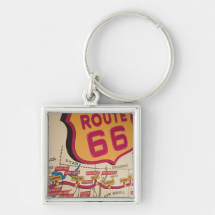 USA, Kentucky, Bowling Green: National Corvette 5 Keychain