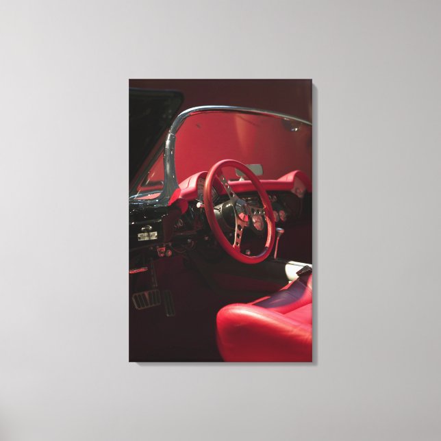 USA, Kentucky, Bowling Green: National Corvette Canvas Print (Front)