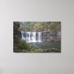 USA - Kentucky. Cumberland Falls on the Canvas Print