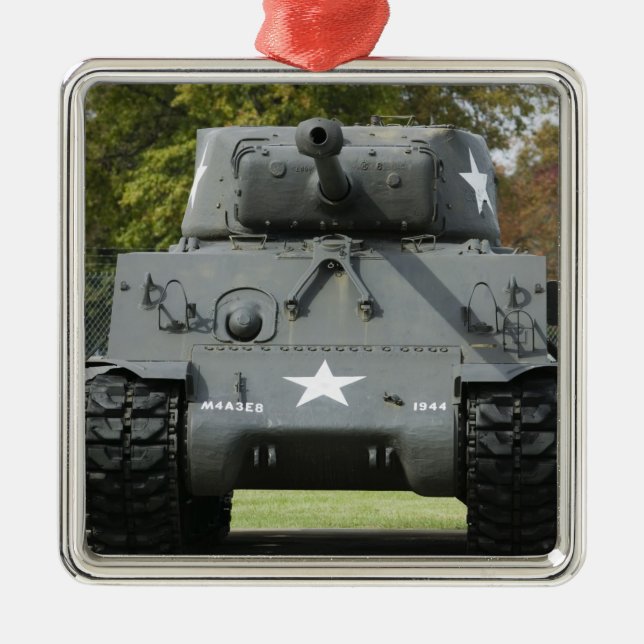 USA, Kentucky, Fort Knox: Patton Museum of Metal Ornament (Front)