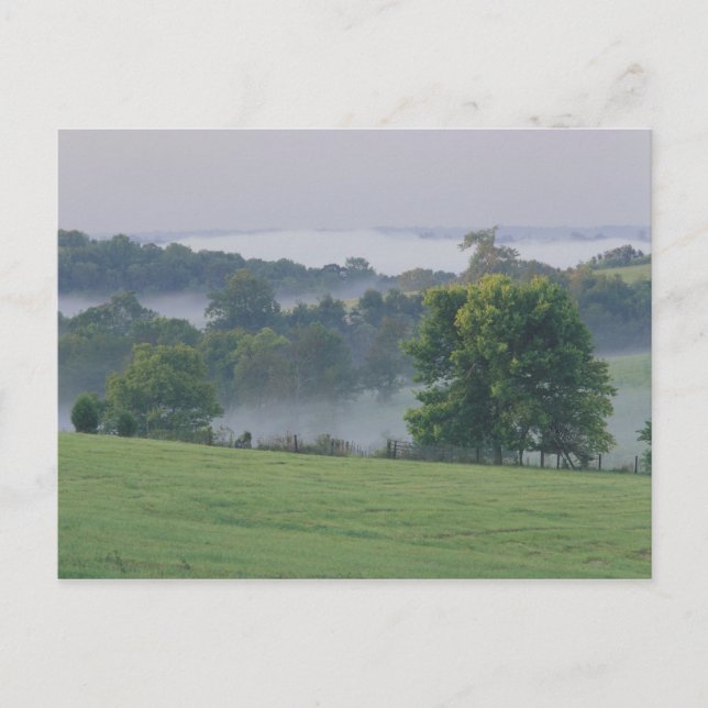 USA, Kentucky. Rolling hills of the Bluegrass Postcard (Front)
