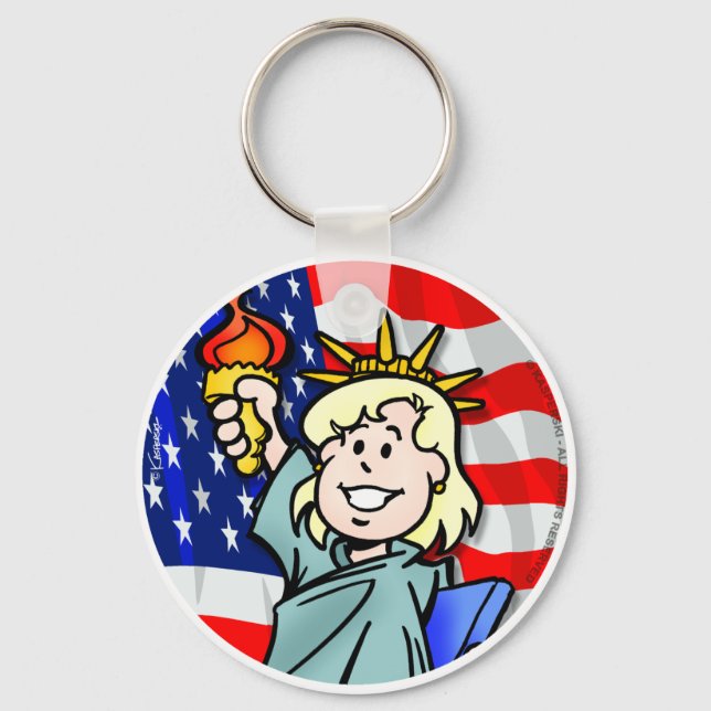 USA KEYCHAIN (Front)