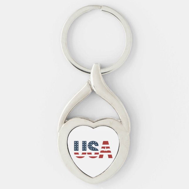 USA. KEYCHAIN (Front)