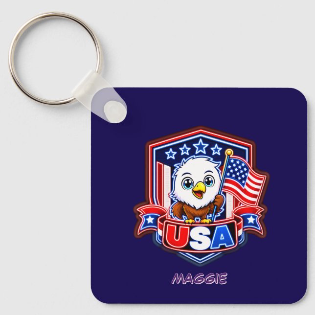 USA KEYCHAIN (Front)