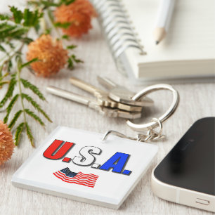 USA KEYCHAIN