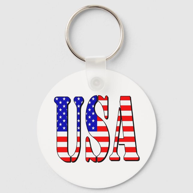 USA Keychain (Front)