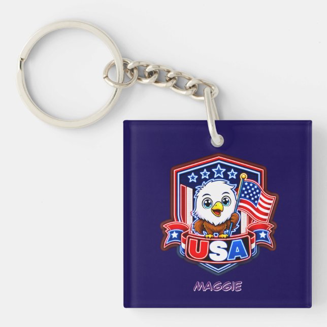 USA KEYCHAIN (Front)