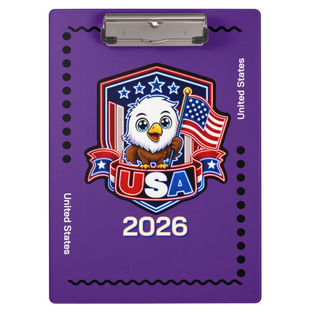 USA Kids Clipboard (Front)