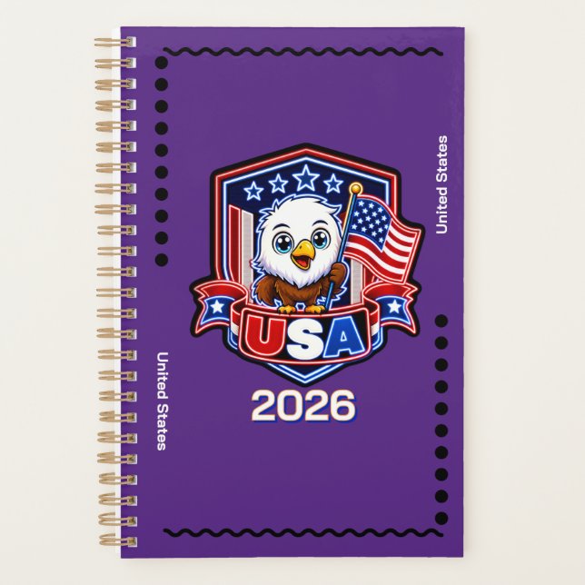 USA Kids Planner (Front)