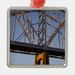 USA, Louisiana, New Orleans. Greater New Metal Ornament