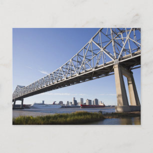 USA, Louisiana, New Orleans. Skyline from the 2 Postcard