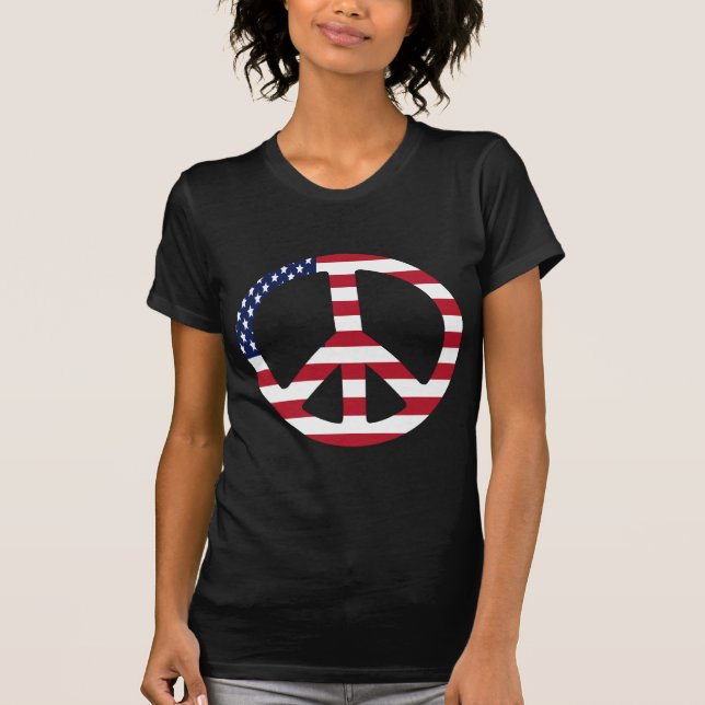 USA,Love,Unity,Peace_ T-Shirt (Front)